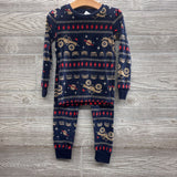 2 Pc LS Cozy Pjs Monster Trucks 4T