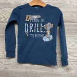 2 Pc LS PJs I Know The Drill Stripes 4T
