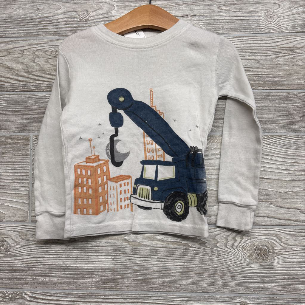 2 Pc LS PJs Crane Construction Vehicles 4T