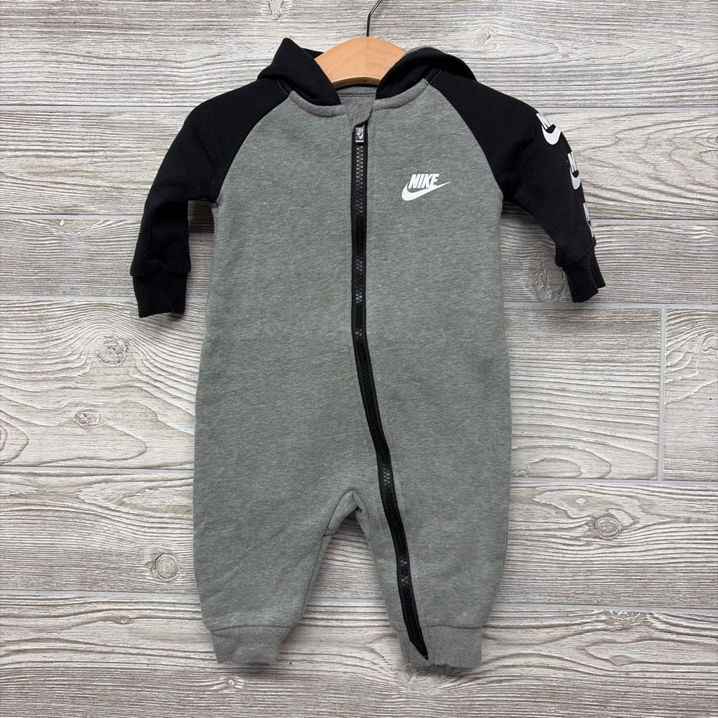 LS Coverall W Hood Arm Logos 6M