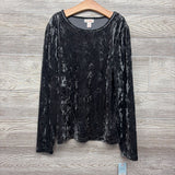 NEW LS Crushed Velvet Shirt 14