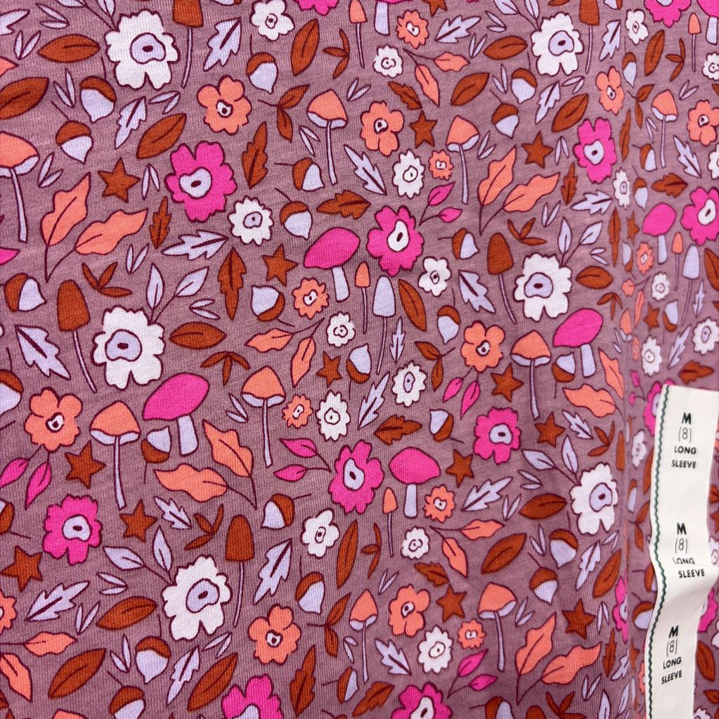 NEW LS Shirt Flowers 8