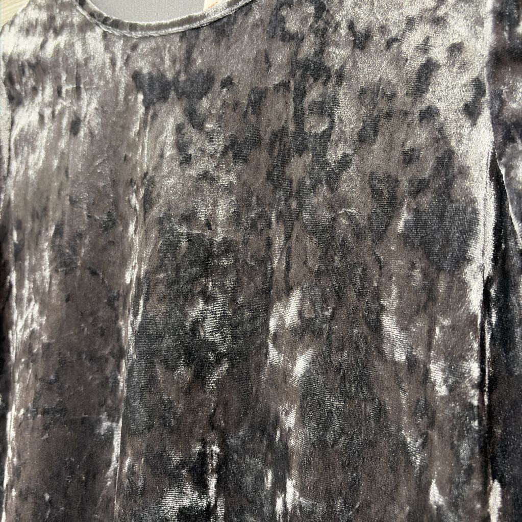 LS Crushed Velvet Shirt 10-12