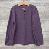 LS Ribbed Henley Shirt 6-7