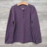 LS Ribbed Henley Shirt 6-7