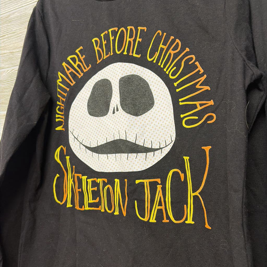 LS Shirt Nightmare Before Christmas Skeleton Jack 7