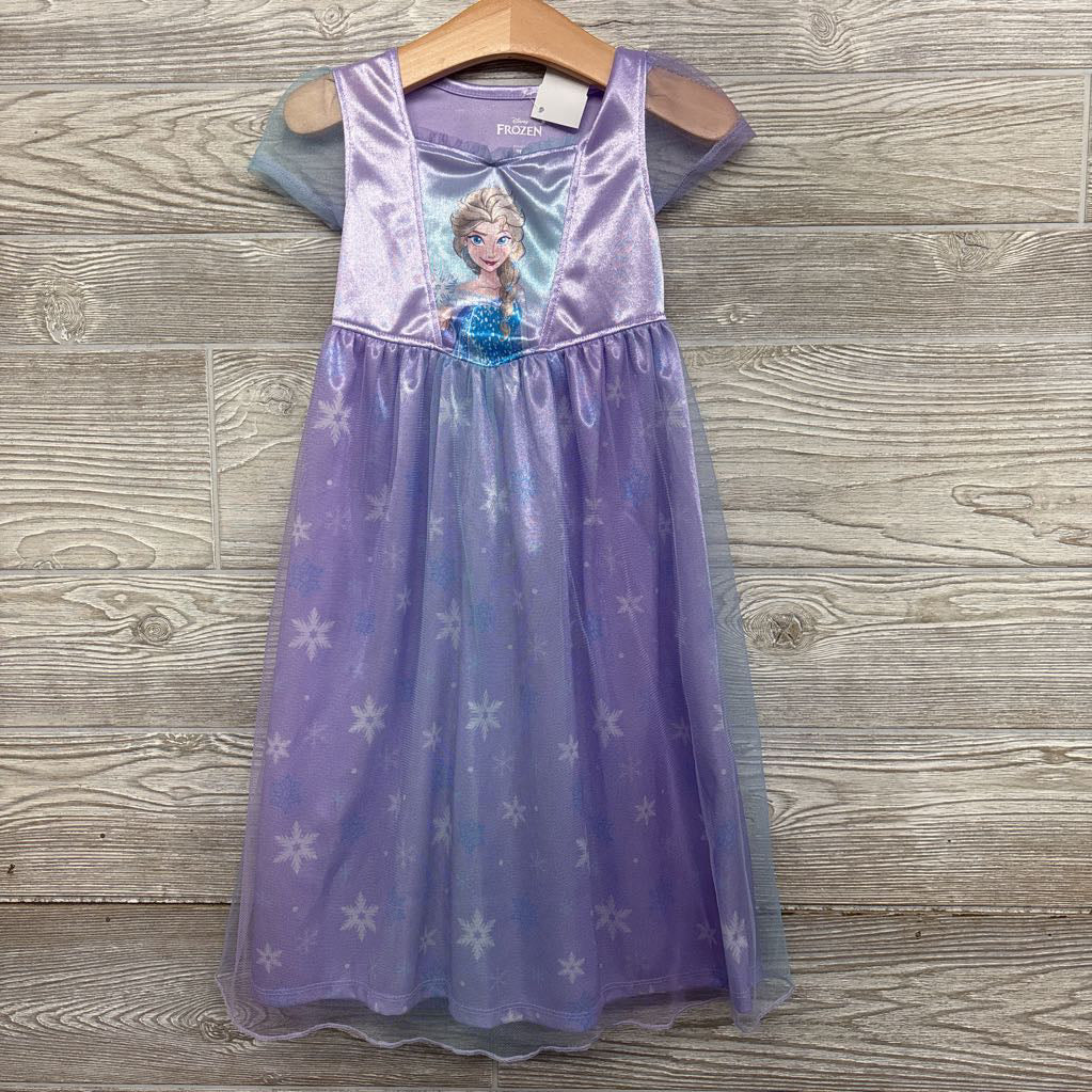 PJ Gown Elsa Snowflakes 3T