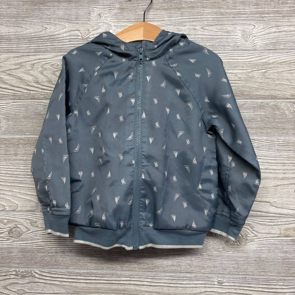 Windbreaker Jacket Sailboats 4T