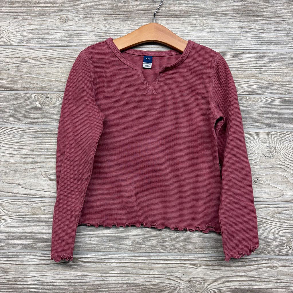 Waffle Knit LS Shirt 8