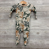 Waffle Knit Sleeper Moose Bears 6M