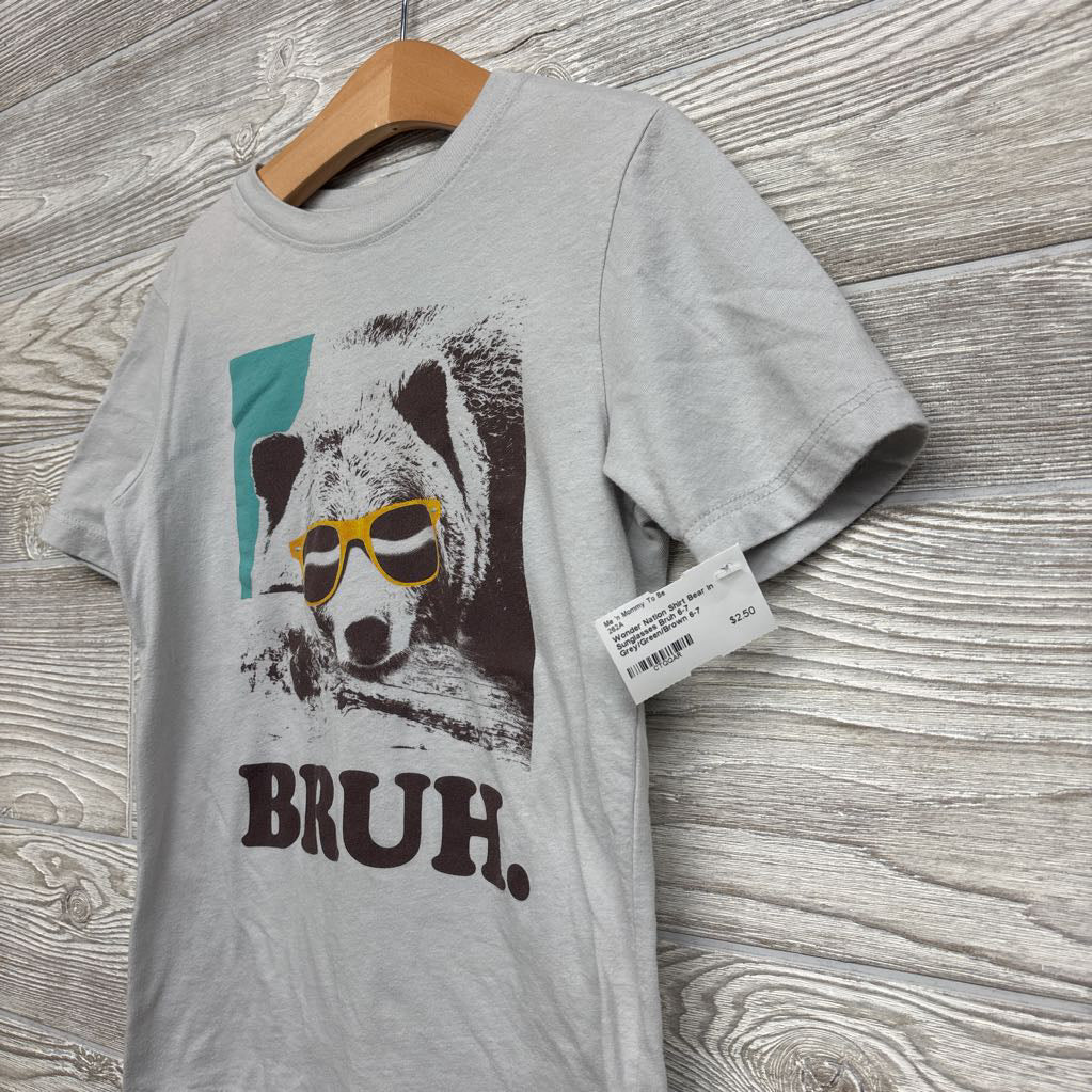 Shirt Bear In Sunglasses Bruh 6-7