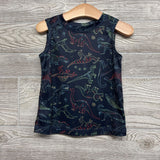 Active Tank Top Dinosaurs 2T