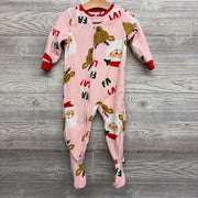 Blanket Sleeper Santa & Deer 18M