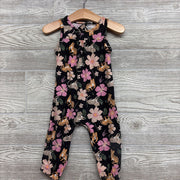 Tank Outfit Leopards Flowers 9-12M