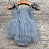 Tank Smocked Tutu Bodysuit 6-12M