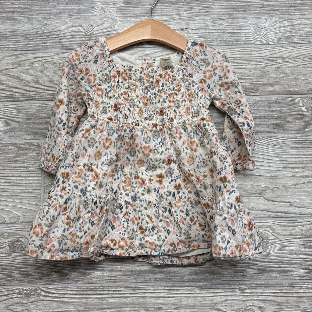 LS Dress Flowers & Bloomerse 18M