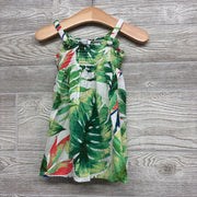 Tank Smocked Dress Leaves 9-12M
