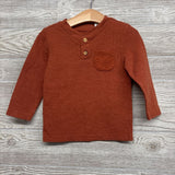 LS Henley Shirt Chest Pocket 2T