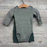 Full Zip Fleece Hoodie Dinosaurs, LS Bodysuit Stripes & Pants 6M