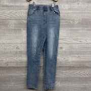 Pull On Jeans Frayed 8