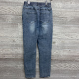 Pull On Jeans Frayed 8