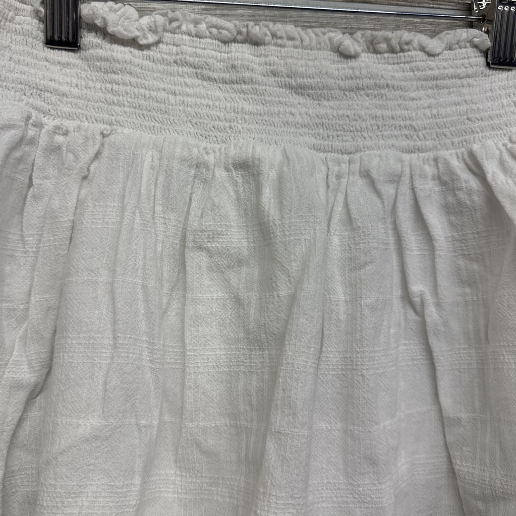 Smocked Textured Skirt 10-12