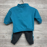 1/4 Zip Pullover Team Mickey Mouse & French Terry Joggers 12M