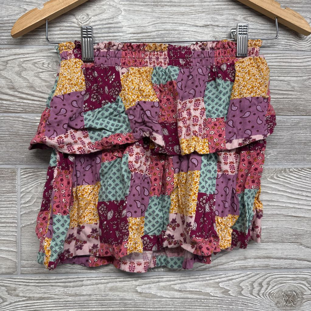 Smocked Patchwork Skirt 8