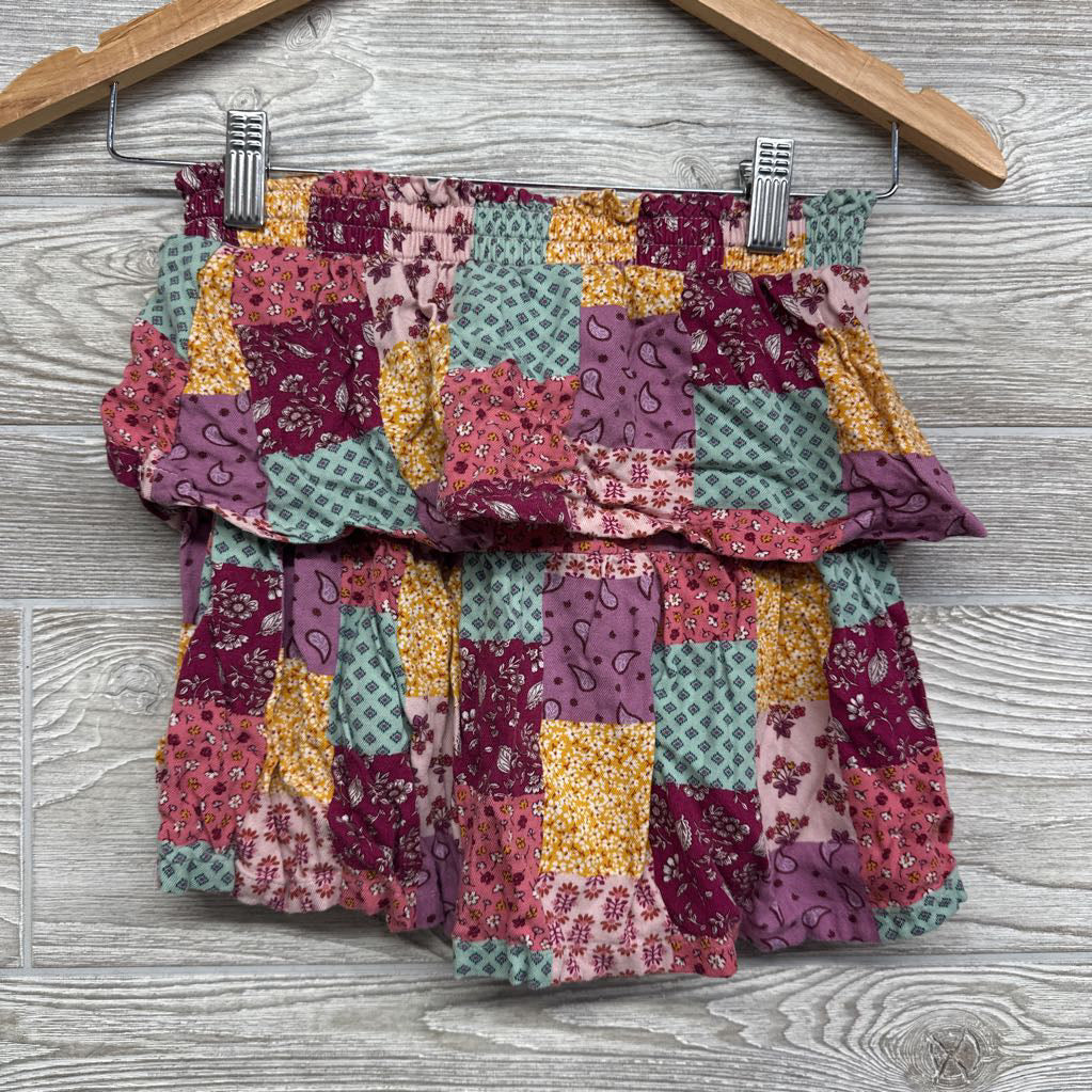 Smocked Patchwork Skirt 8