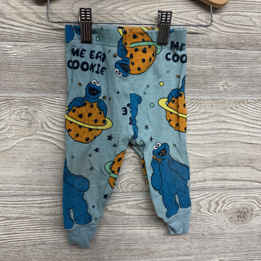 2 Pc LS PJs Cookie Monster Planets 12M