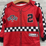 LS Shirt Racing #2 & Joggers Checker 3T