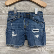 Denim Shorts Frayed 2T
