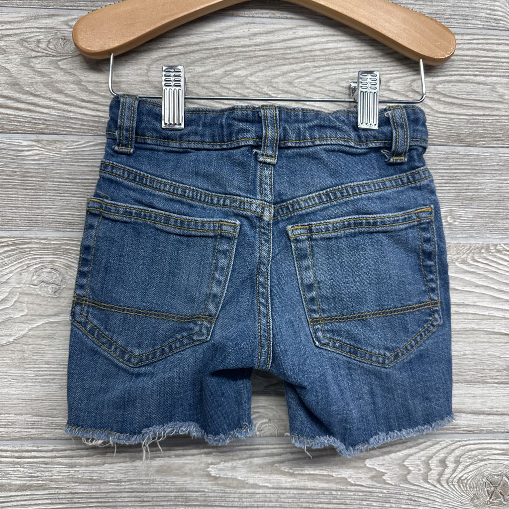 Denim Shorts Frayed 2T