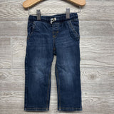 Pull On Drawstring Jeans 2T