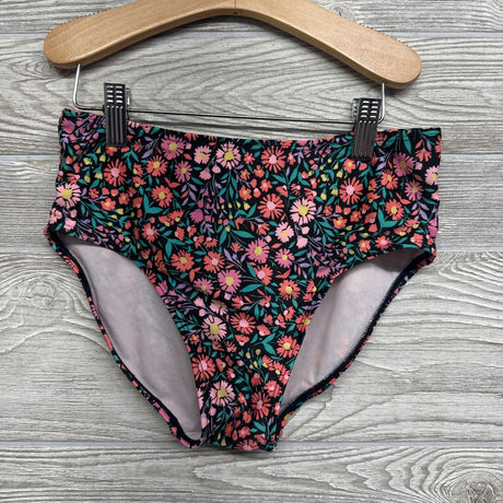 2 Pc LS Swimsuit Flowers 10-12