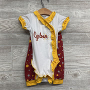 Iowa State Ruffle Bodysuit & Polka Dot Pants 6-9M