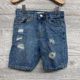 Ripped Denim Shorts 6-7