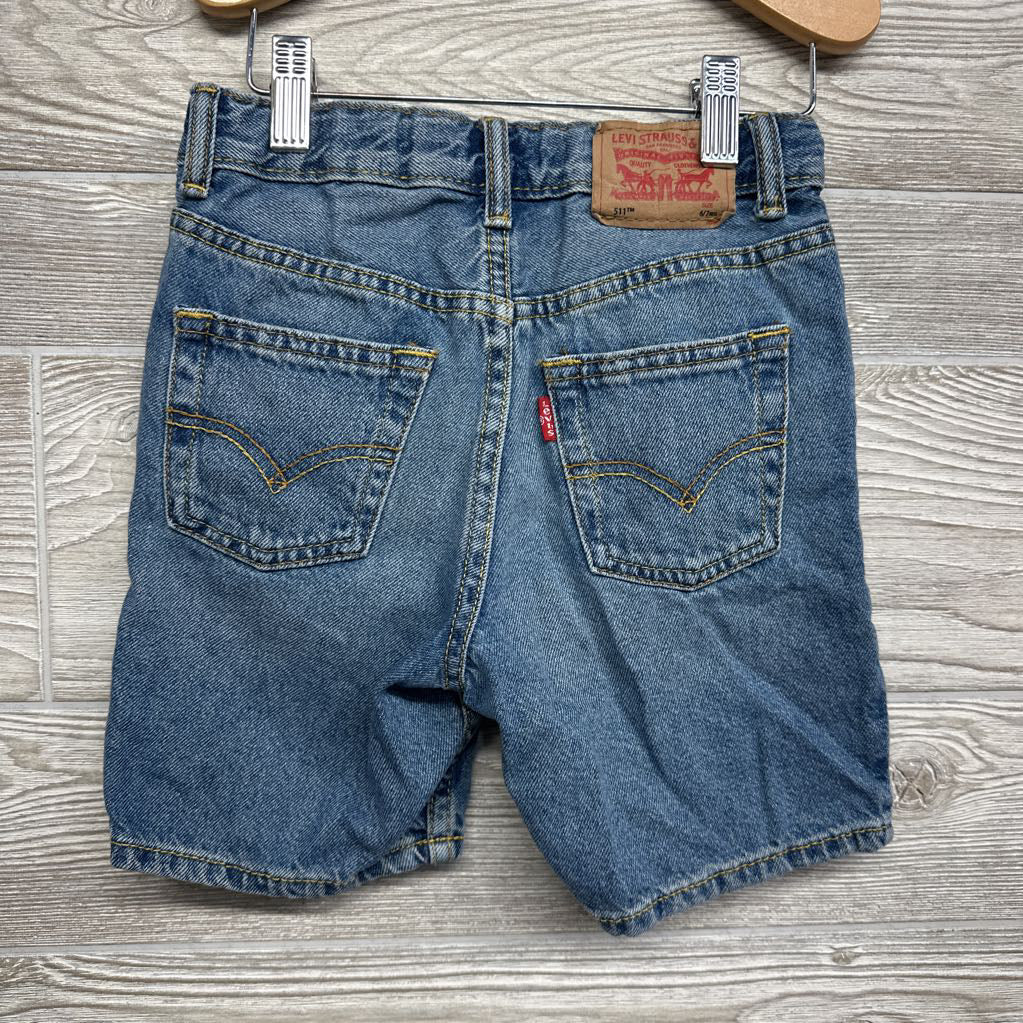 Ripped Denim Shorts 6-7
