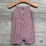Romper Tank Top Flowers 6M