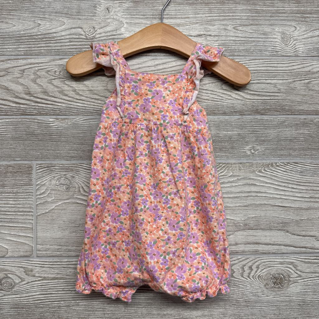 Romper Flowers 6M