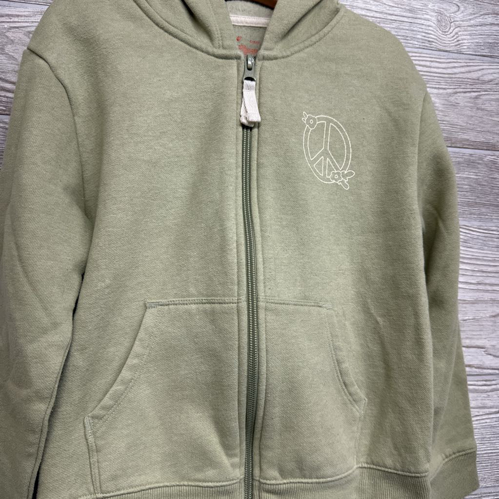 Jacket Peace Sign & Jogger Sweatpants 6-7