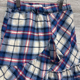 Plaid Ruffle Skirt 7-8