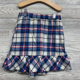 Plaid Ruffle Skirt 7-8
