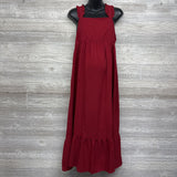 Ruffle Sleeve Tiered Dress XL