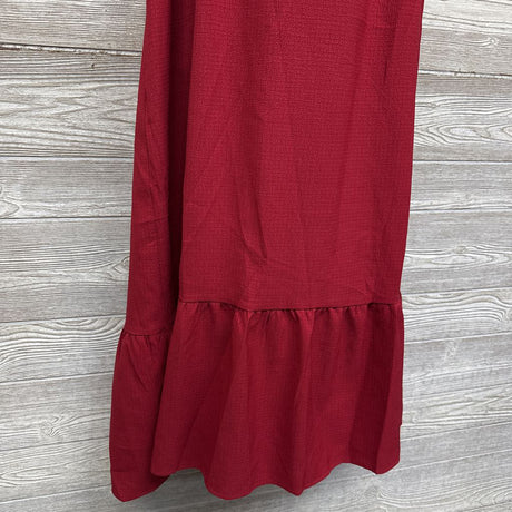 Ruffle Sleeve Tiered Dress XL
