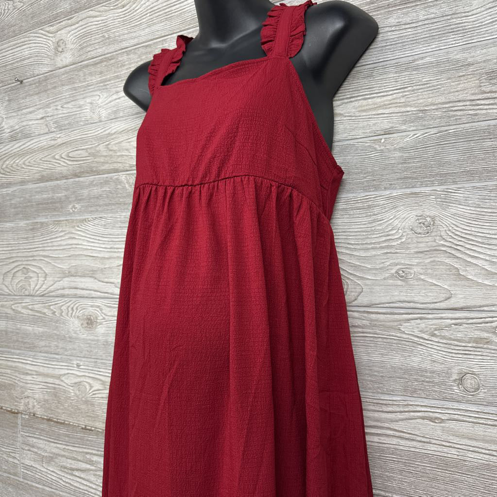 Ruffle Sleeve Tiered Dress XL