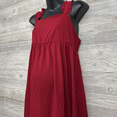 Ruffle Sleeve Tiered Dress XL
