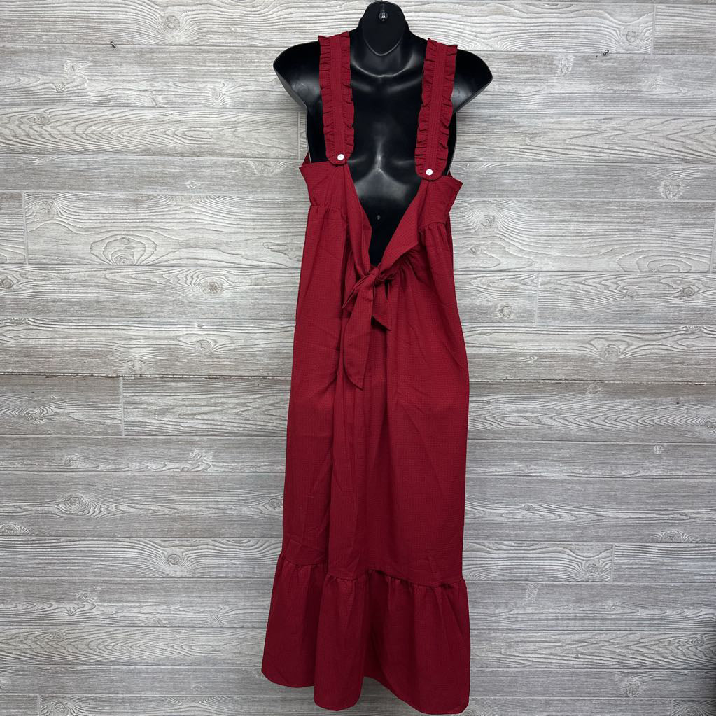 Ruffle Sleeve Tiered Dress XL