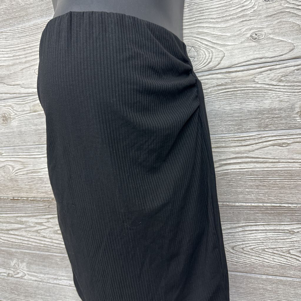 Over Belly Ribbed Skirt Large