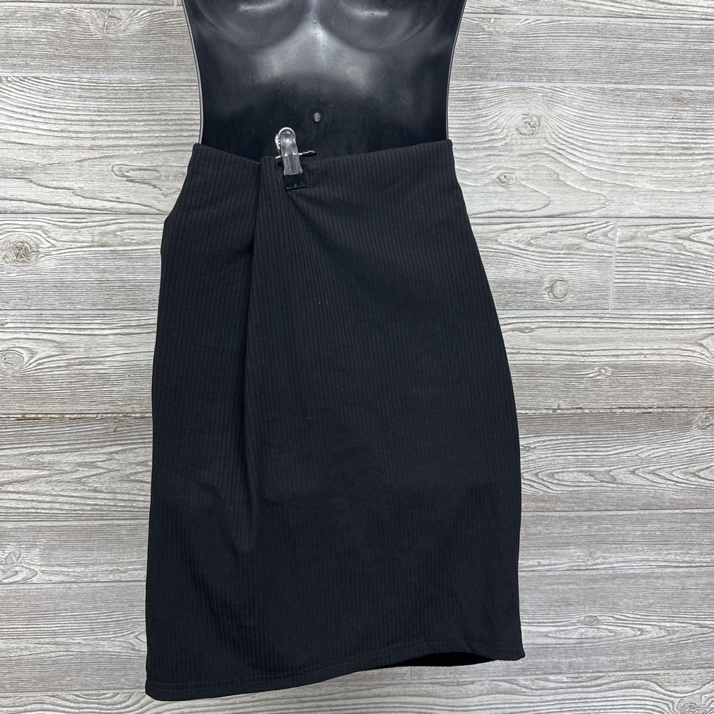 Over Belly Ribbed Skirt Large